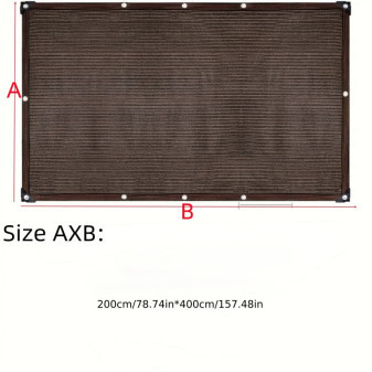 Clona sluneční, venkovní 200x400cm