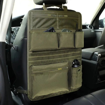 Organizér na zadní sedadla pro SUV  a kamiony, zelený