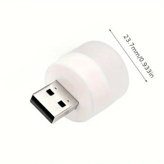 Světla noční, mini, USB, LED