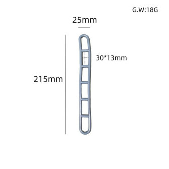 Popruh žebříkový, 5příček, 215*25, 17g