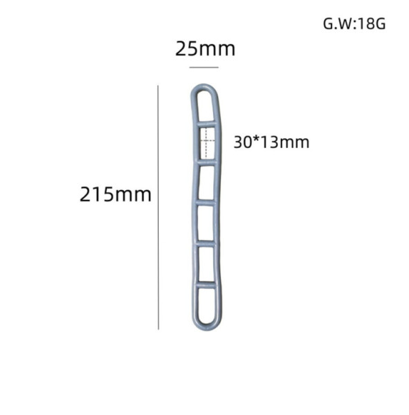 Popruh žebříkový, 5příček, 215*25, 17g
