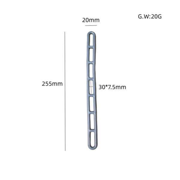 Popruh žebříkový, 6příček, 258*20mm, 22g