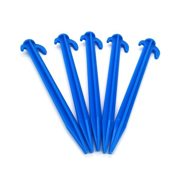 Sada kolíků 5ks, plastové, stanové 190*3.5mm, 13g