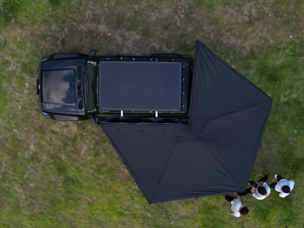 Markýza vějířovitá samonosná 270st.- RCT0107D, 235x15x17cm