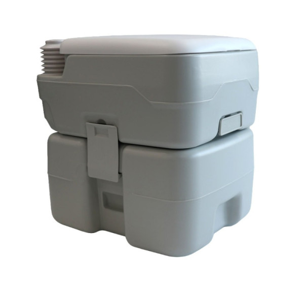 Toaleta přenosná 41*36.5*42cm, 4.1kg, nádrž na voldu 10l, odpadní 20l