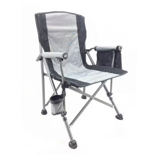 Židle skládací šedá/modrá 58*58*90cm,nosnost 150kg