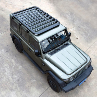 Střešní platforma 165*125 cm – hliníkový nosič nákladu, nosnost 300 kg