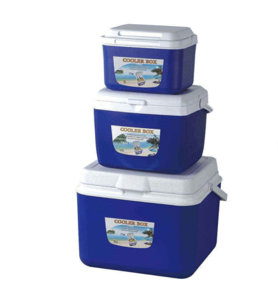 Sada chladicích boxů – 5 l, 13 l a 26 l (modrá)