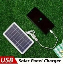 Panel nabíjecí solární přenosný s USB