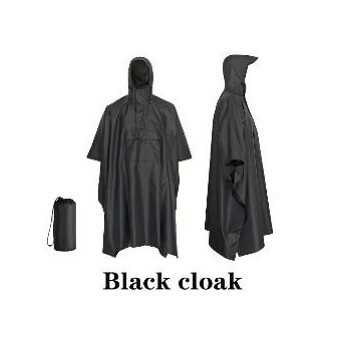 Pláštěnka pro dospělé černá