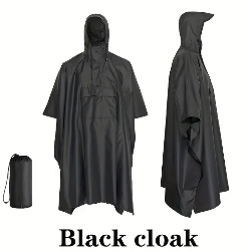 Pláštěnka pro dospělé černá