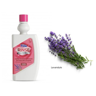 FLOW Rinse Levandule koncentrát 750ml přípravek do nádrží pro splachovací vodu chemických WC