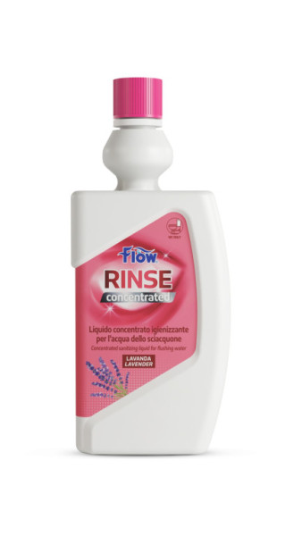 FLOW Rinse Levandule koncentrát 750ml přípravek do nádrží pro splachovací vodu chemických WC