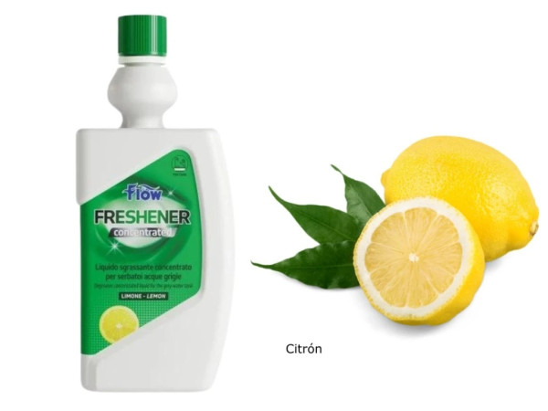 Flow Freshener Odmašťovací přípravek pro nádrže na šedou vodu citron koncentrát 800ml