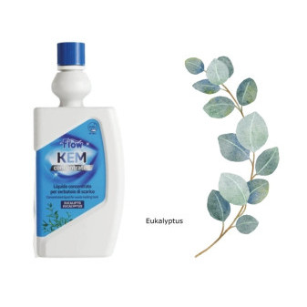 Flow Kem WC chemie - přípravek pro odpadní kazety koncentrát EUKALYPTUS 780ml