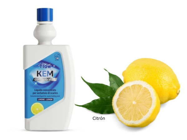 Flow Kem WC chemie - přípravek pro odpadní kazety CITRON koncentrát 780ml