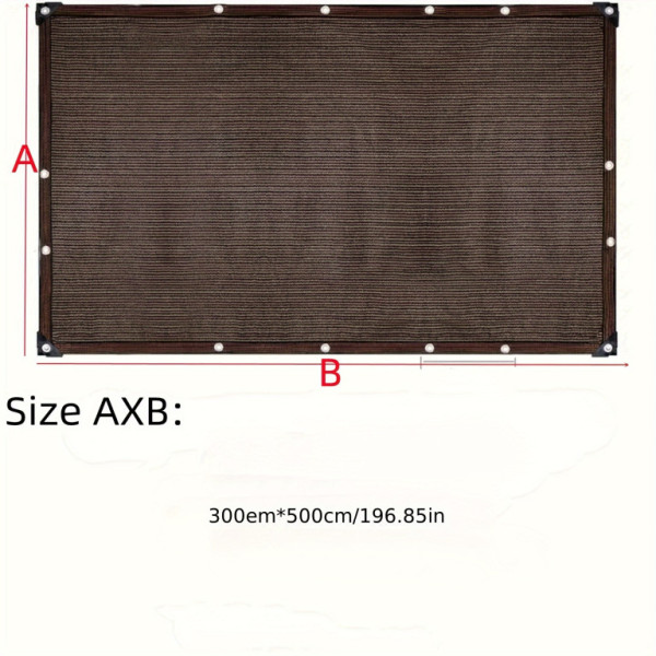 Clona sluneční, venkovní 3*5m