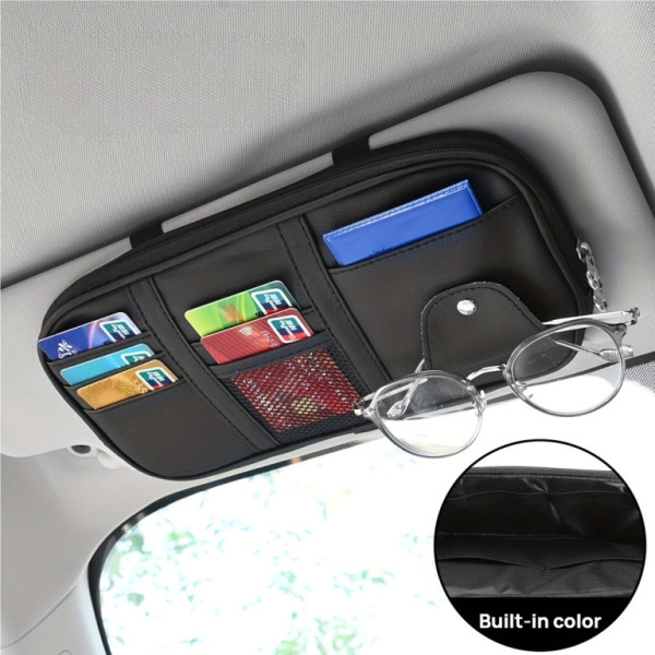 Organizér na cluneční clonu pro nákladní vozy, SUV a dodávky