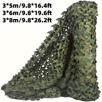 Síť maskovací, lesní vzor, 3x6m