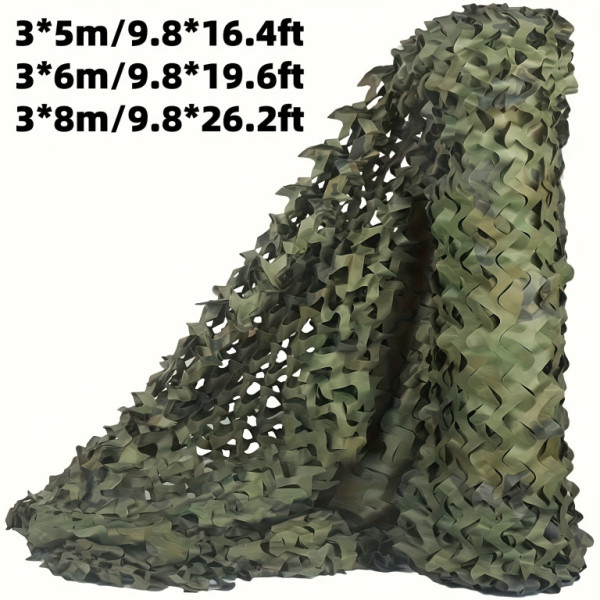 Síť maskovací, lesní vzor, 3x6m