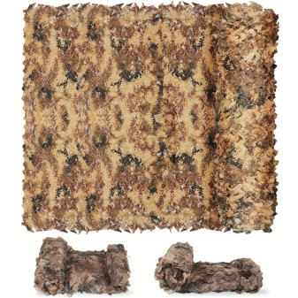 Síť maskovací, pouštní žlutá kamufláž, 3x6m