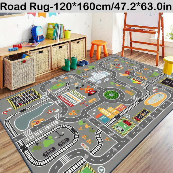 Koberec proiskluzový design města 120x160cm