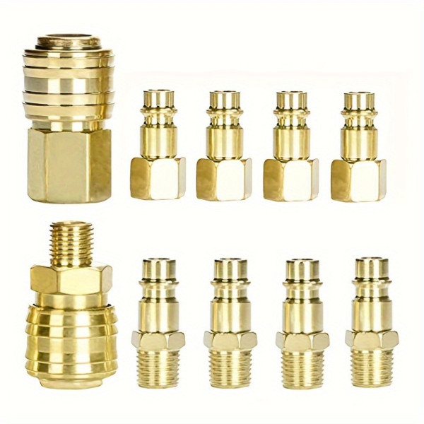 Sada rychlospojek 1/4" pro hadice, 10ks