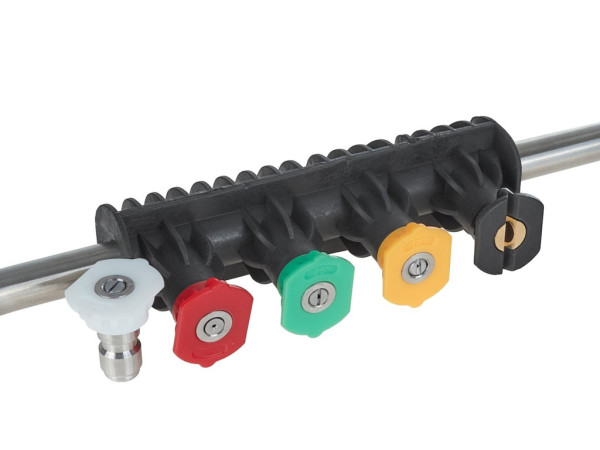 Tryska ohnutá 15° se sadou trysek