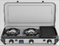Vařič plynový tří hořákový CK2 Multi-Cook na PB láhev Campingaz