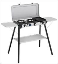 Vařič plynový tří hořákový CK2 Multi-Cook Plus na PB láhev Campingaz