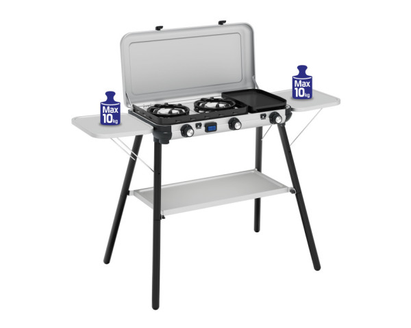 Vařič plynový tří hořákový CK2 Multi-Cook Plus na PB láhev Campingaz