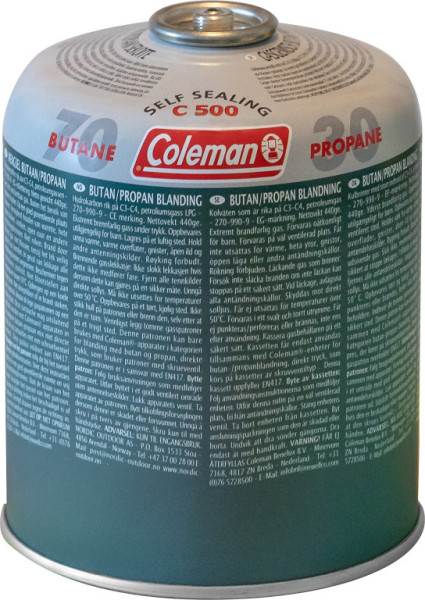 Kartuše C500 Performance, 440g, 6ks Coleman
