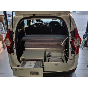 Vestavba pro osobní auta - ALLBOX KOMBI