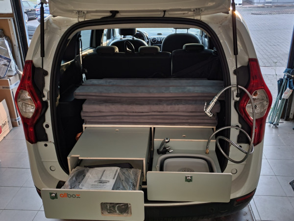 Vestavba pro osobní auta - ALLBOX KOMBI