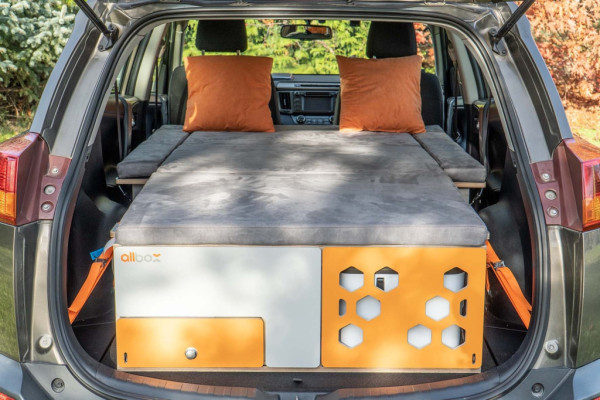 Postel skládací pro SUV a COMBI ALLBOX