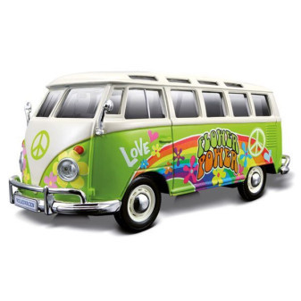 Model VW Van Samba „Hippie Line“