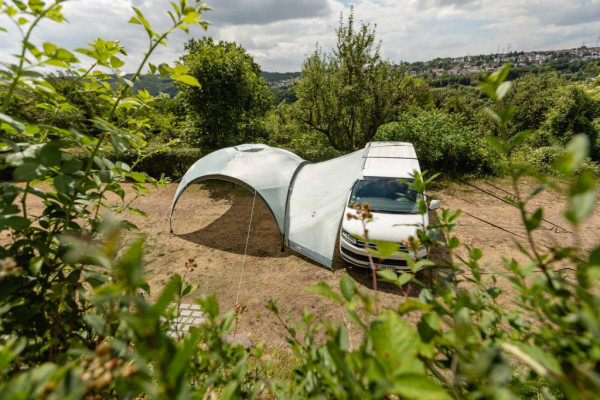 Připojení k dodávce Shelter Connector L Coleman