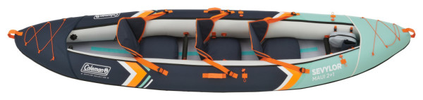 Kajak Maui 2+1 KIT, 3 místný 380x90cm nosnost 180kg Coleman