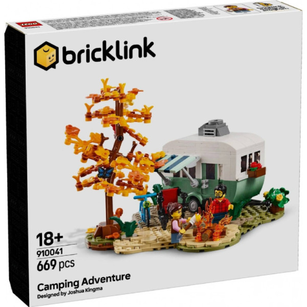 Lego Brickling 910041 Dobrodružství při kempování