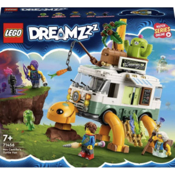 Lego 71456 Dream ZZZ želví dodávka karavan, 2 způsoby postavení