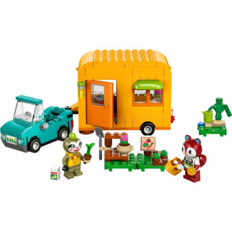 Lego Animal Crossing Leif a jeho karavan a zahradnický obchod 77054