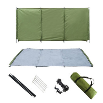 Zástěna venkovní proti větru, 300×140 cm, Kamper