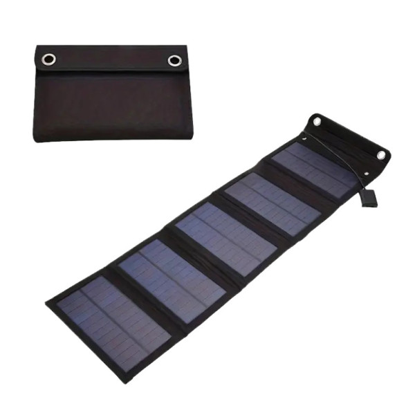 Panel solární rozkládací, 20W, 20.5×13×4.5 cm, Kamper