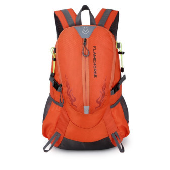 Batoh outdoorový 45 L, oranžový, 30x19x49 cm, Smilodon