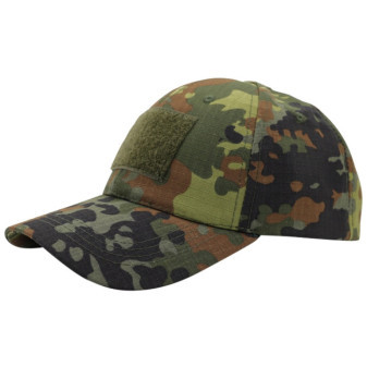 Kšiltovka taktická outdoorová, african woodland, 65% polyester, 35% bavlna, Kamper