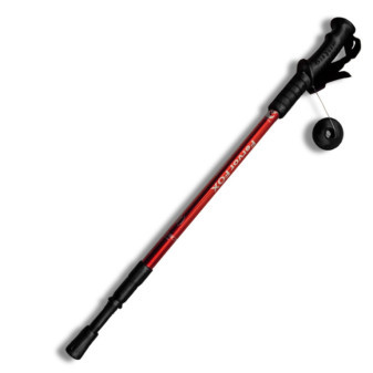 Hůl trekingová, 3-dílná, 65-135 cm, Kamper