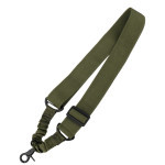 Pásek taktický, tmavě zelený, 60-80 cm, Kamper
