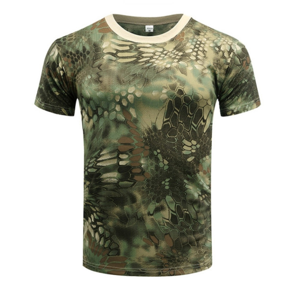 Tričko krátký rukáv maskáčové, multicam green, vel. XXXL, Smilodon