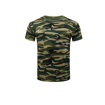 Tričko krátký rukáv maskáčové, multicam green, vel. M, Smilodon