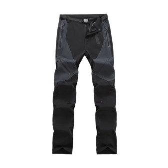 Kalhoty letní outdoorové, šedé, vel. XXXL, Smilodon